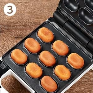 ベビーカステラメーカー Amazon | LITHON (ライソン) 洗えるベビーカステラメーカー KDHS