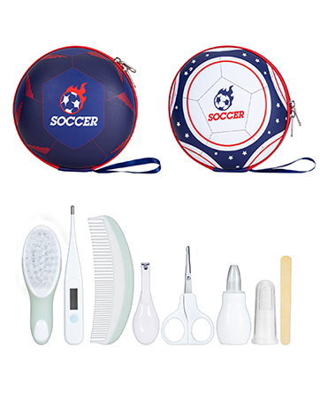 Little Angel Baby Healthcare and Grooming Kit, Safety Newborn Nursery Care Set, with Hair Brush Comb