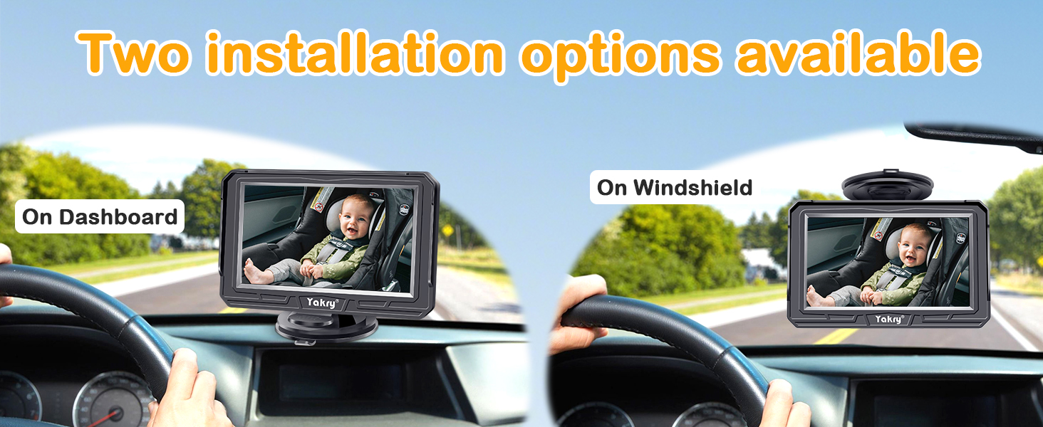 car baby monitor with camera