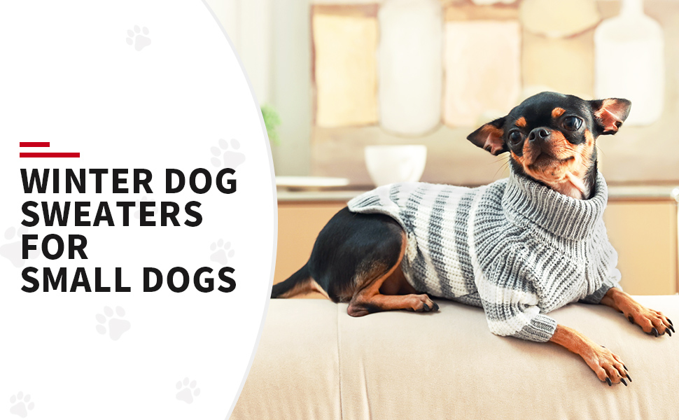 Frienperro Large Dog Sweater,Striped Dog Sweatshirt for