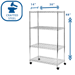 wire rack shelving organizer dimensions home cellar office garage storage tall storage shelves