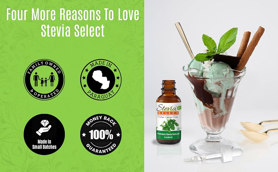 Stevia Select Liquid Stevia Drops Keto Friendly Liquid