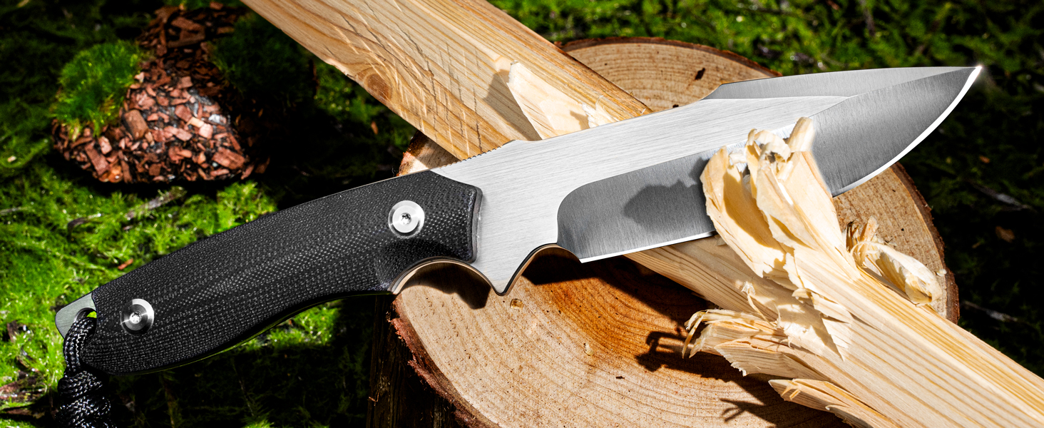 survival knife bushcraft knife camping knife full tang knife
