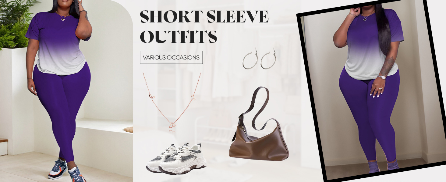 Plus Size 2 Piece Outfits For Women Fall