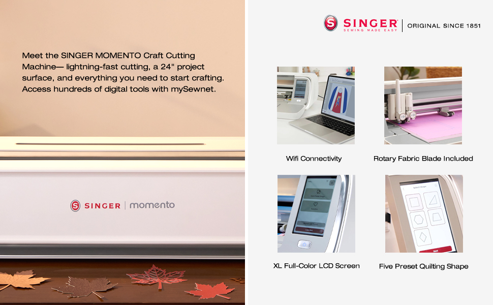 SINGER MOMENTO 24 inch Craft Cutting Machine
