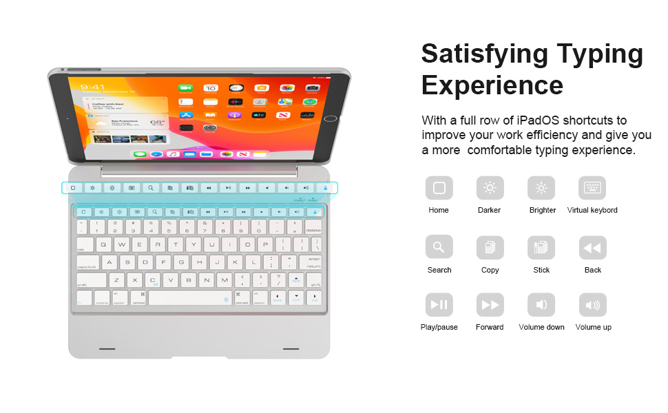 Amazon.com: NOKBABO Keyboard for ipad 6th Generation