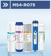 5-stage reverse osmosis filters replacement set 75 gallens per day