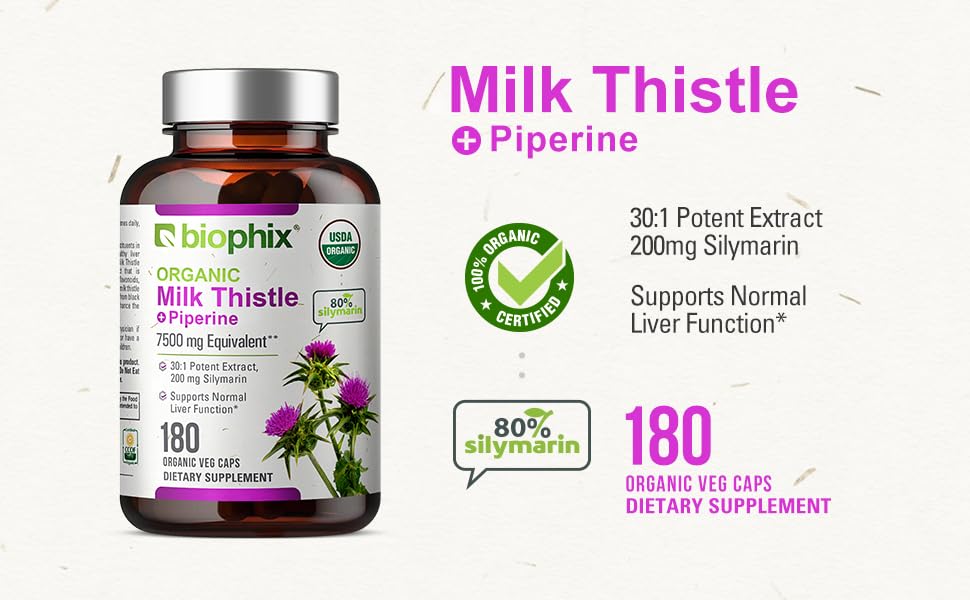 Organic Milk Thistle Description 1