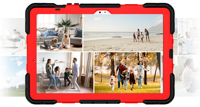 Samsung Galaxy Tab S10 FE / S9 / S9 FE 5G Tablet Case Protective with Screen Protector