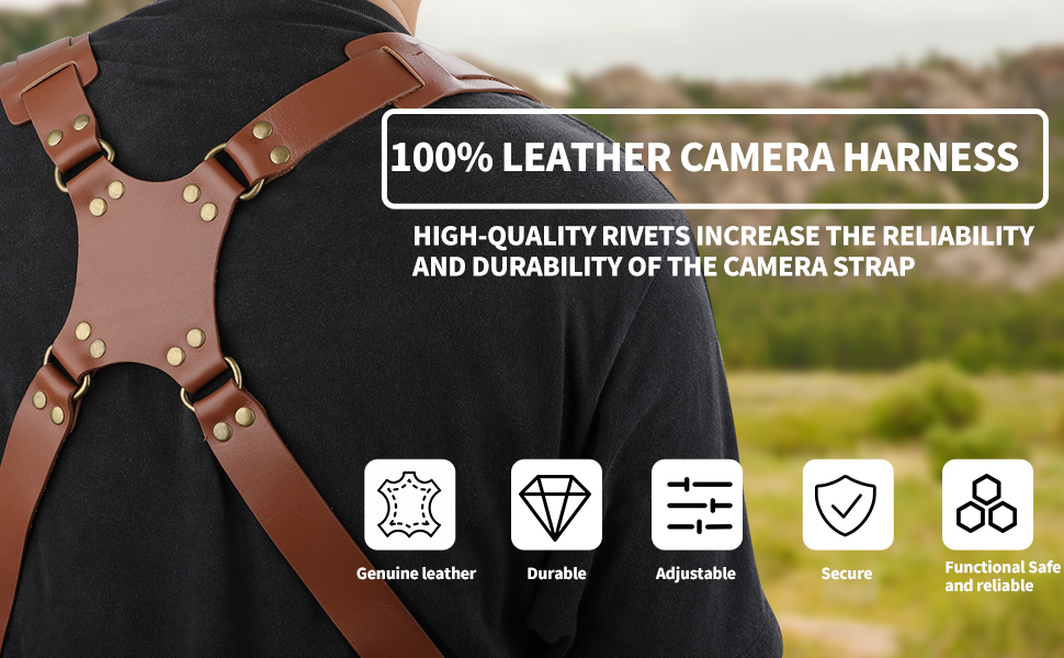 double camera strap