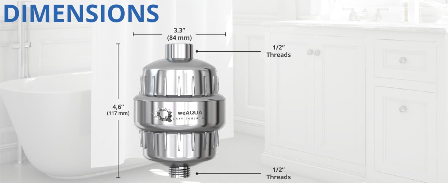 Experience a real spa-like feeling every shower without installing an expensive system