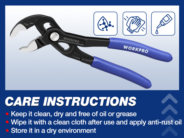 GHPグリッパー　level.7 WORKPRO Groove Joint Pliers, 7