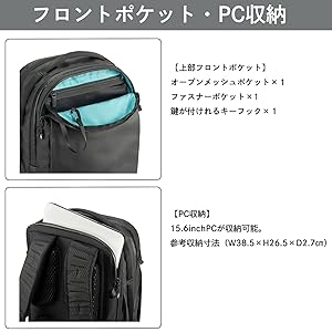 Amazon | [エースジーン] ビジネスリュック ラグレンティスエア