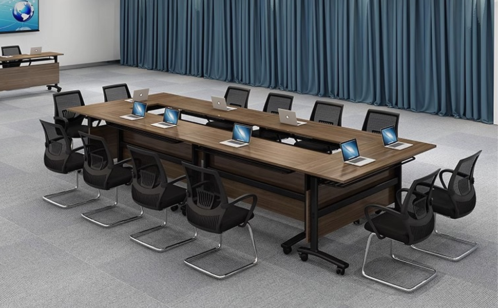 Folding Conference Table,Seminar Meeting Table,Flip Top