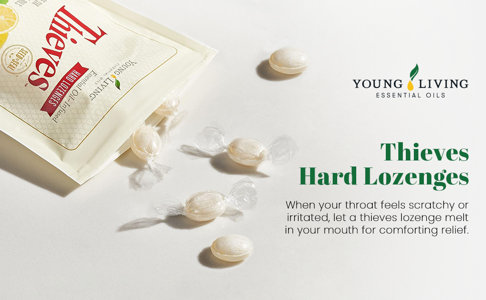 Young Living Thieves Hard Lozenges 