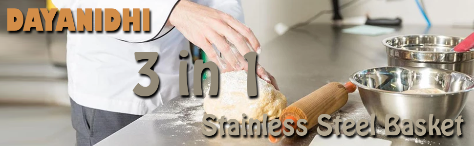 multifunctional stainless steel basin