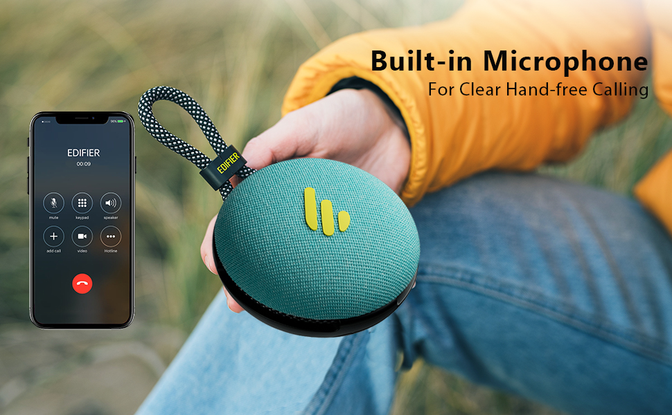 Edifier MP100 Plus Waterproof Portable Speakers, 9H Playtime Outdoor