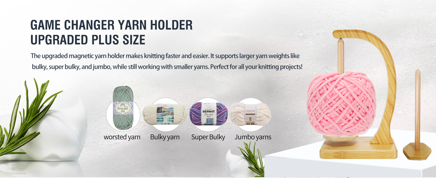 yarn holder for crocheting