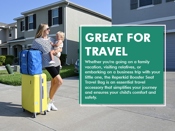 booster travel bag