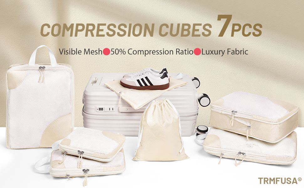 Compression Packing Cubes 7 Set