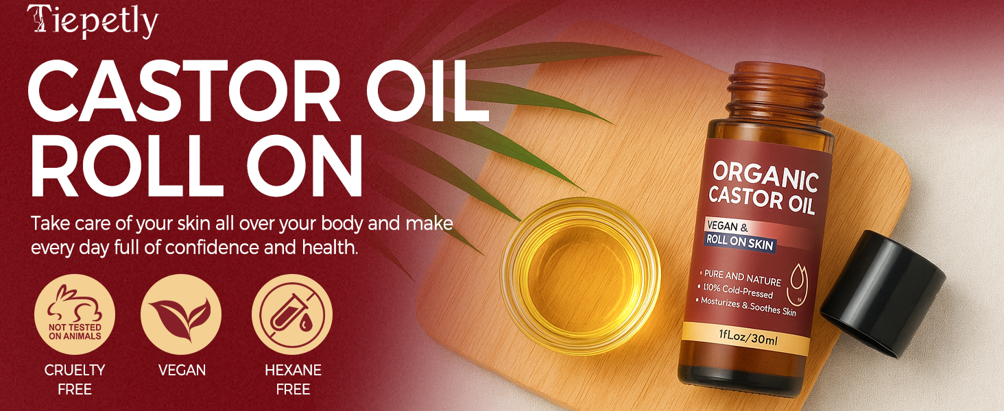 queen of the thrones organic castor oil roll on