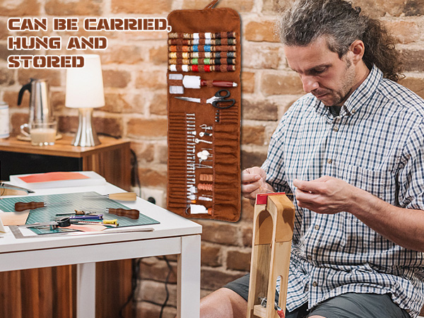 TLKKUE Leather Working Kit