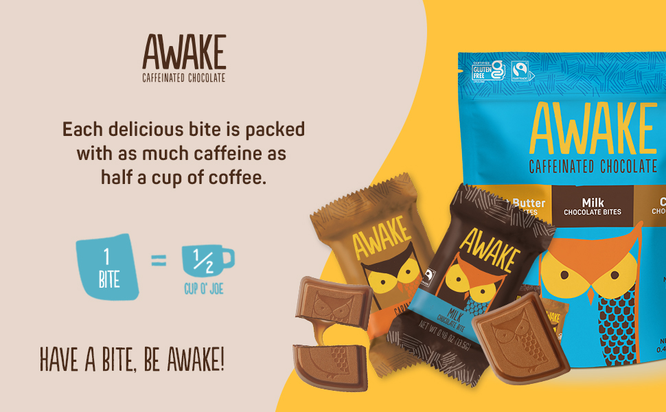 AWAKE Caffeinated Chocolate