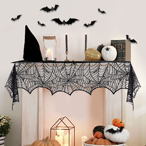halloween mantel decorations