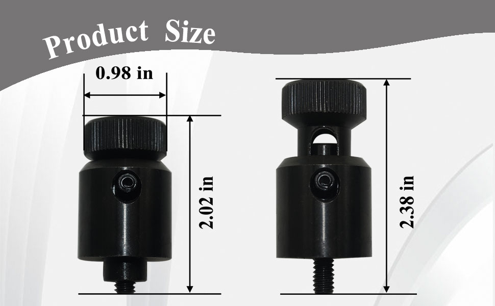 Ebrmeiwo 868 Screw Anchor Expander, 1/4"20, Fits Anchor 84299 Power