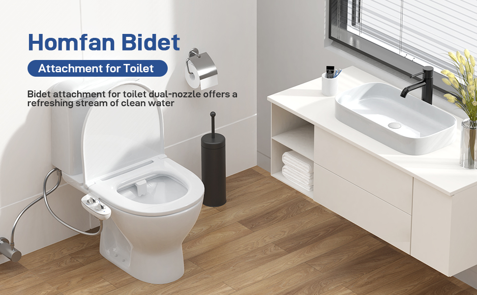 Bidet Attachment for Toilet