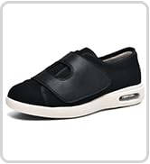 Womens Diabetic Shoes Extra Wide Widths Walking Sneakers with Adjustable Closure Lightweight Orth...