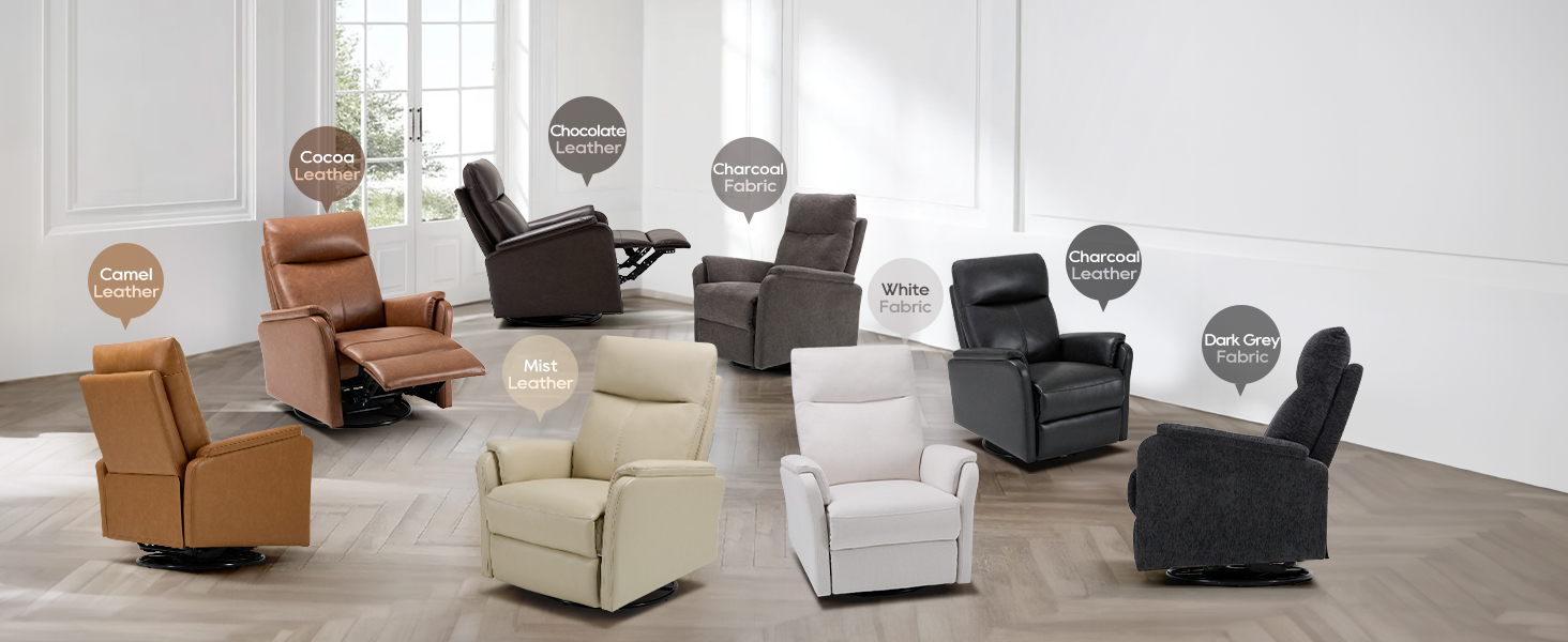 Multi-color Selection-rocker recliner chair