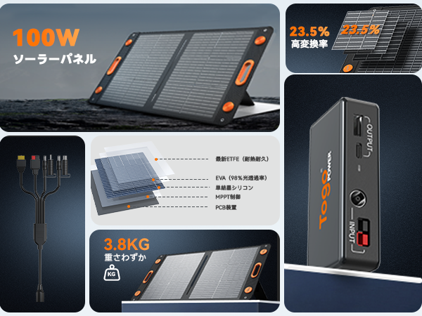 ソーラーパネル 2025年】ポータブル電源とソーラーパネルのセット製品を紹介