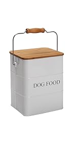 DOG FOOD DOG TREATS SNACKS STORAGE CONTAINER