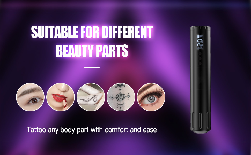 Tattoo Gun Wireless Kit, Mast A1 Pro Tattoo Pen Machine