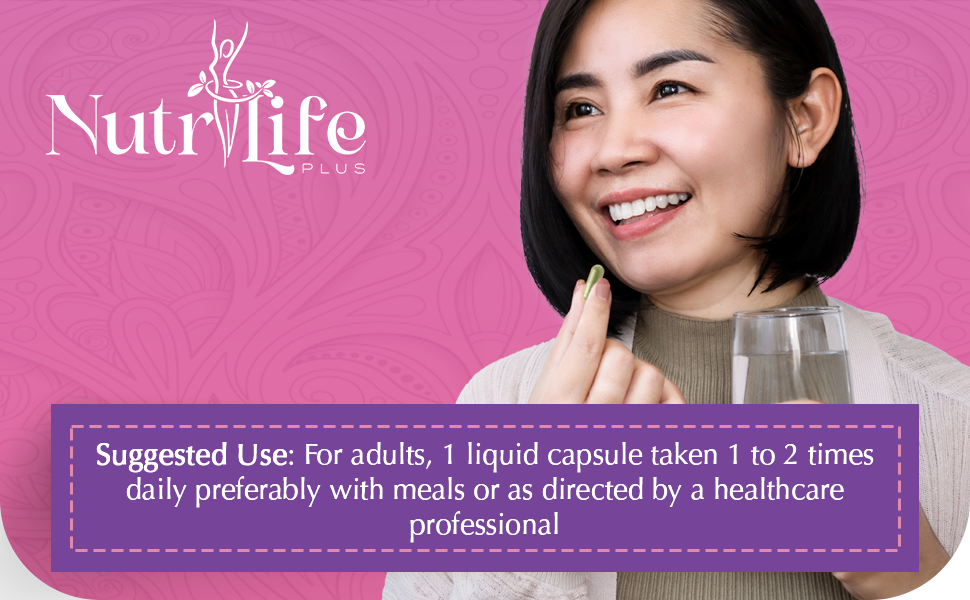 Nutrilife Plus CoQ10 Ubiquinone Supplement Coenzyme Q10