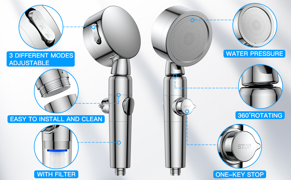 Shower Head and Hose