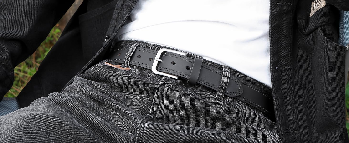 Top Belts Matte Black 1