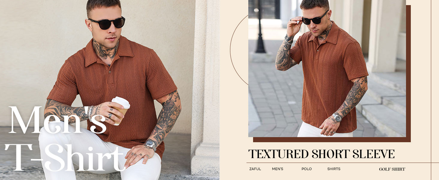 knit polo shirts for men