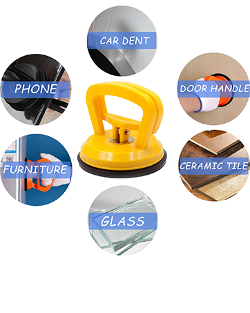 LXPVSA Dent Puller,Car Dent Puller,3 Pack Dent Removal Kit Handle Lifter,Powerful Car Dent Remover,Suction Cup Dent Puller and Paintless Dent Repair Kit for Car Body Dent,Glass,Tiles and Mirror 13 dent puller