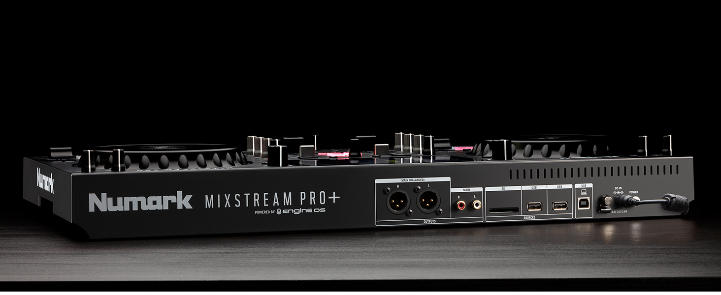 Numark Mixstream Pro+ Standalone DJ Controller, Amazon Music Unlimited