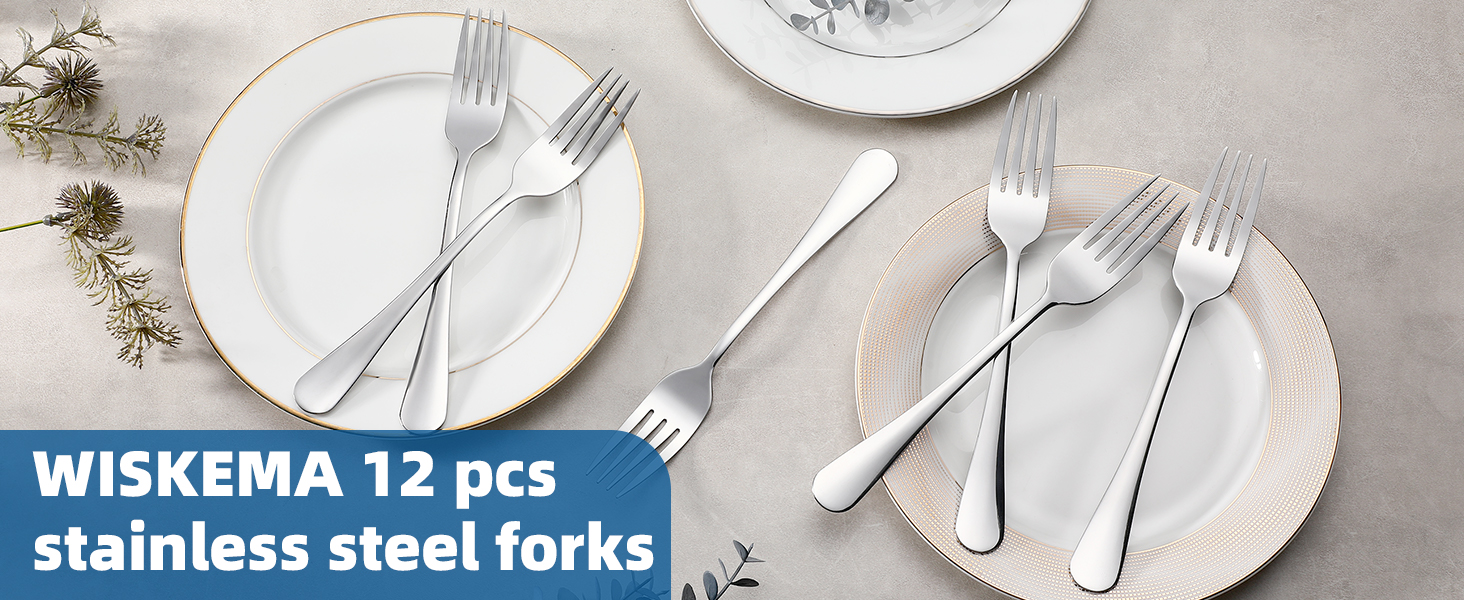 WISKEMA 12 dinner forks