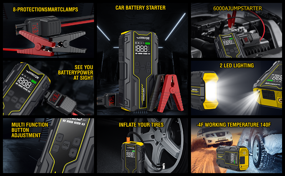 jump starter with air compressor