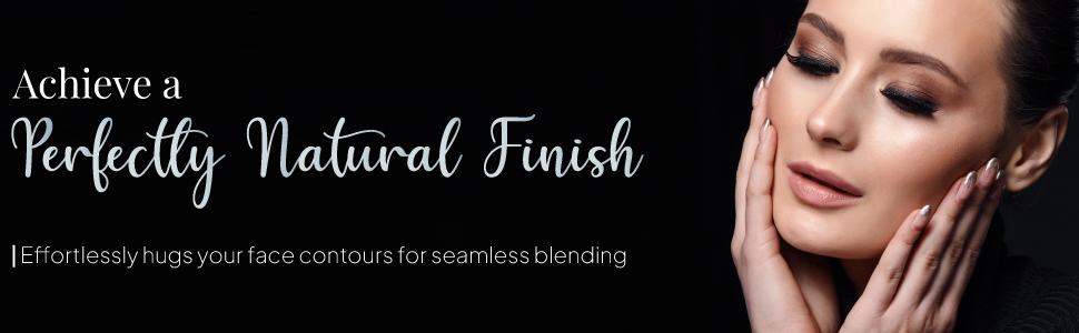 black even beauty professional makeup natural smooth body face brush coverage clean