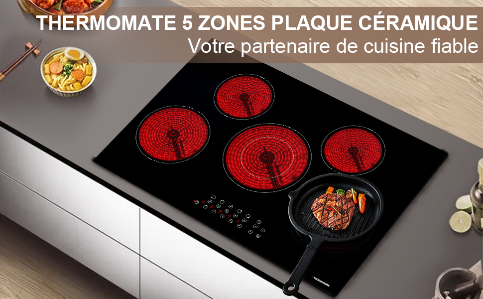 TABLE DE CUISSON EN CÉRAMIQUE