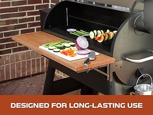 Wood Folding Traeger Grill Shelf Traeger Pro 22 Pro 575 Ironwood 650 Series