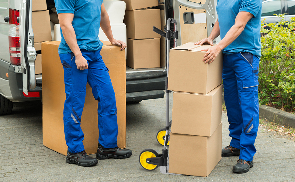 OUUTMEE 260LB Folding Hand Truck Dolly Capacity Dolly Cart Collapsible