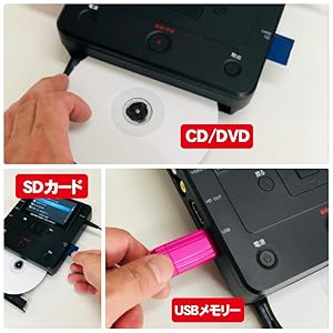 [M-TN 1621] CD/DVD ダビングレコーダー かんたん録右ェ門 Amazon | とうしょう メディアレコーダー 録画 録音かんたん録右