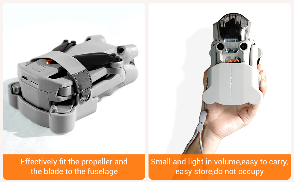 CYNOVA DJI Mini 3 Pro Propeller Holder, Mavic Pro Strap DJI Mini 3 Pro
