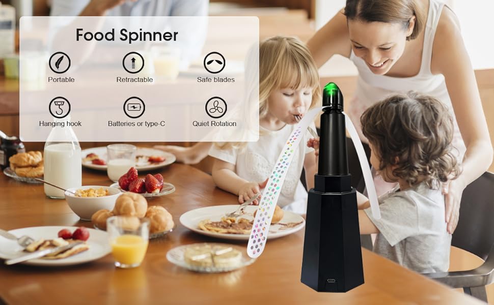 PATIOSIR Food Fans for Outdoor Tables, Portable Food Fan